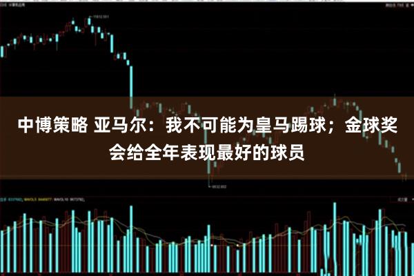 中博策略 亚马尔：我不可能为皇马踢球；金球奖会给全年表现最好的球员